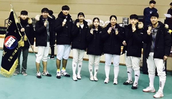 바카라사이트 총판 승리바카라, ‘19회 바카라사이트 총판 승리바카라펜싱선수권’ 남자 사브르단체 우승