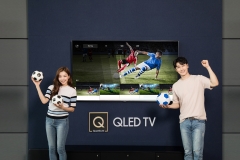 삼성 QLED TV, AI기반 축구 큐레이션 서비스