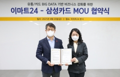 삼성카드, 이마트24와 데이터 제휴···‘데이터 동맹’ 확대