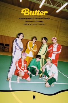 방탄소년단(BTS), ‘버터’ 리믹스 추가 발매···‘스위터·쿨러’ 버전