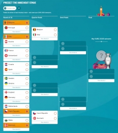 [유로2020]덴마크·이탈리아·체코·벨기에 8강 진출···남은 경기는?
