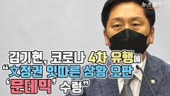 [뉴스웨이TV]김기현, 코로나 4차 유행에 “文정권 잇따른 상황 오판···‘문데믹’ 수렁”
