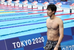 황선우, 자유형 100m 결승서 5위···아시아인 69년만의 최고성적