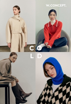 W컨셉, 올 겨울 패션 트렌드 ‘C.O.L.D’ 선정