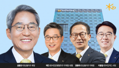 KB금융, 4개 비즈니스그룹 체제 재편···허인·이동철·양종희·박정림 ‘중책’