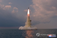 북한, 尹 취임 D-3 탄도미사일 추정 발사체 발사