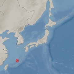 日오키나와현 오키나와 북서쪽서 이틀 연속 지진···규모 5.7
