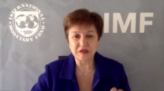 IMF 총재, 루나·테라 사태에 '피라미드 사기' 비판