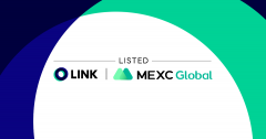 라인 자체 가상자산 링크, MEXC 글로벌 거래소 상장